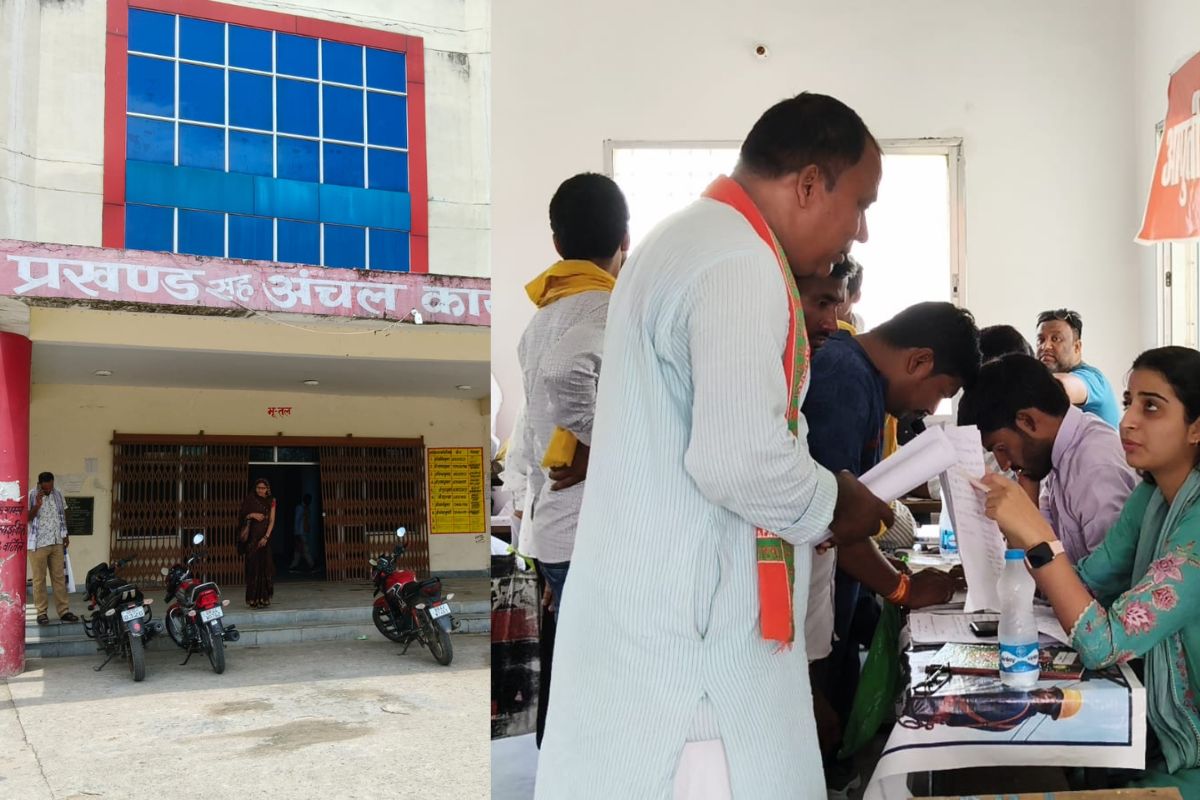 बक्सर में राजस्व कर्मी पर जदयू नेता ने लगाया भ्रष्टाचार के आरोप, डीएम से की कार्रवाई की मांग, सहयोग शिविर में खुली पोल