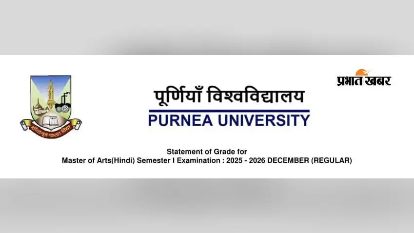 पूर्णिया विवि के अंकपत्र में मुंबई यूनिवर्सिटी का लोगो, तकनीकी चूक से मचा बवाल