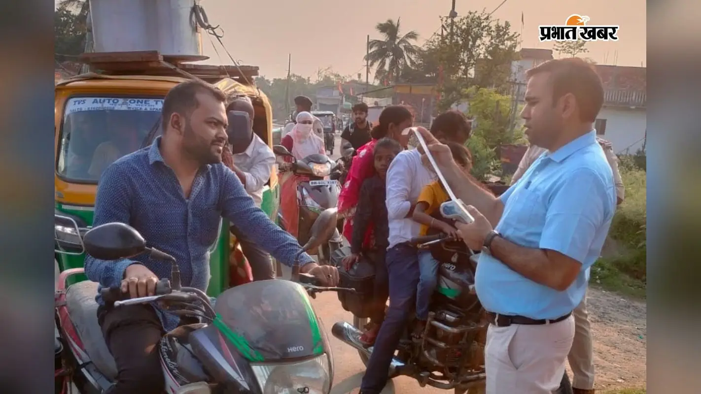 सहरसा में ट्रैफिक नियम तोड़ना पड़ा भारी, एक दिन में 70 वाहनों पर 2.72 लाख का जुर्माना