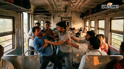 सप्तक्रांति एक्सप्रेस में जमकर चले लात-घूंसे, दो यात्री लहूलुहान