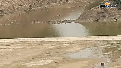 औरंगाबाद में 2.10 करोड़ के चेक डैम निर्माण में अनियमितता का आरोप, ग्रामीणों ने उठाई जांच की मांग
