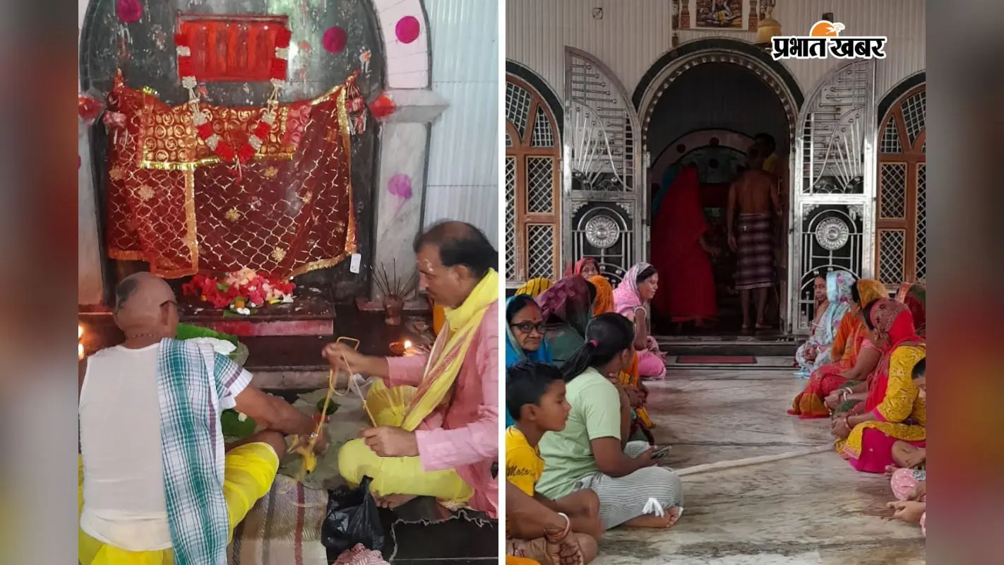 पंजवारा में मां काली की आराधना के साथ संपन्न हुई गांववंदी पूजा, गांव में सुख-समृद्धि का मांगा वरदान