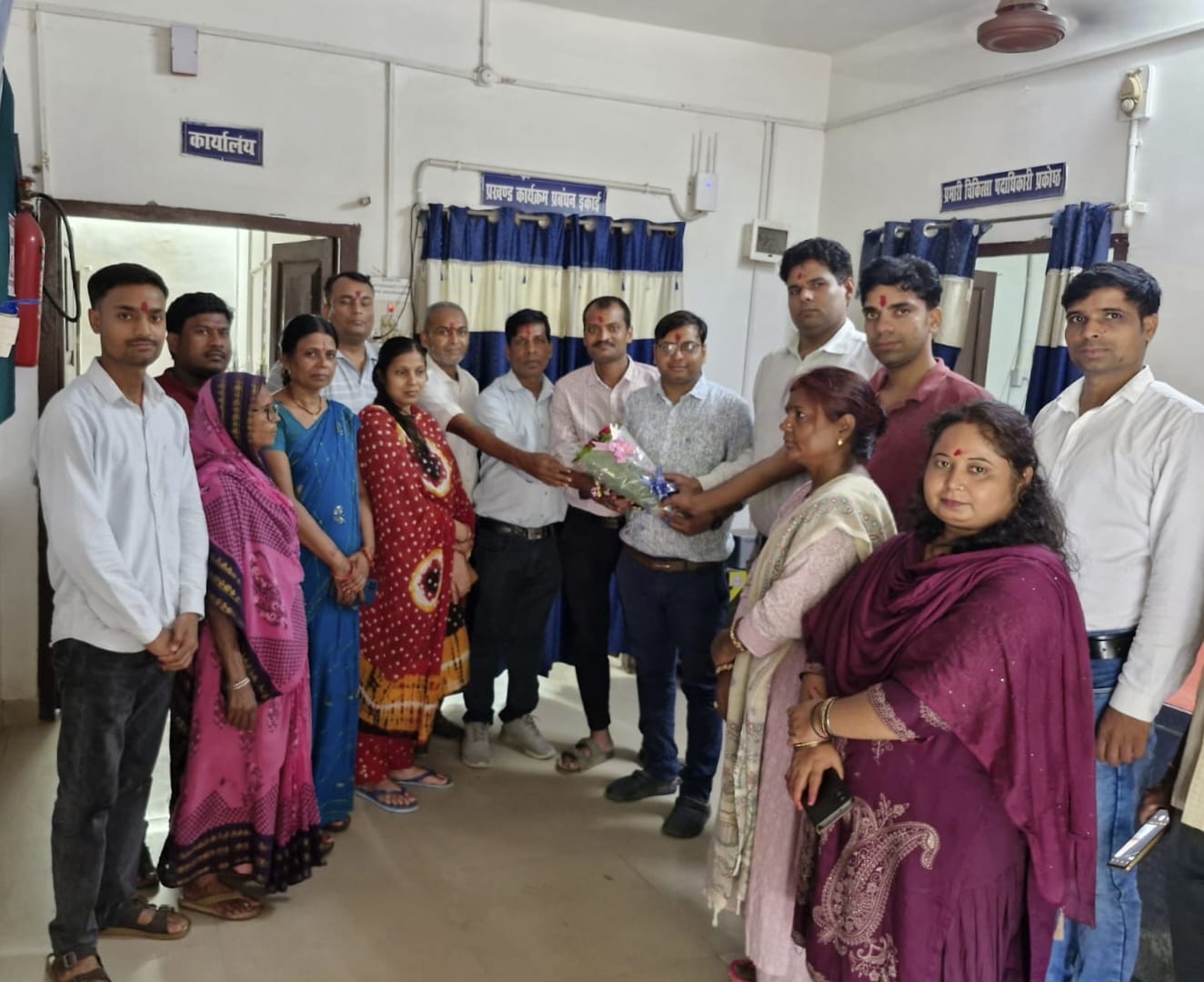 पीएचसी को मिला नए प्रभारी चिकित्सा पदाधिकारी,डॉ. सोनु कुमार ने संभाला पदभार