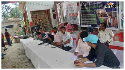 पूसा प्रखंड में सहयोग शिविर सफल, 334 आवेदन में 102 का मौके पर हुआ समाधान