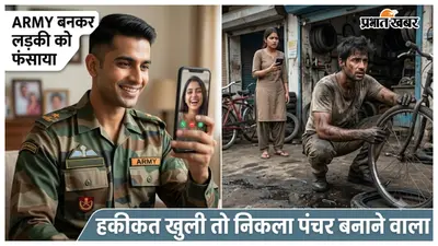 ARMY बनकर लड़की को प्रेम जाल में फंसाया, हकीकत खुली तो निकला पंचर बनाने वाला