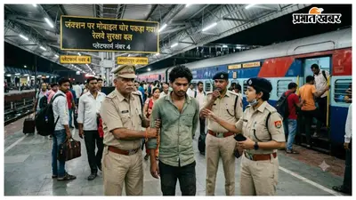 जंक्शन पर मोबाइल चोरी का खुलासा, आरपीएफ ने आरोपी को पकड़ा