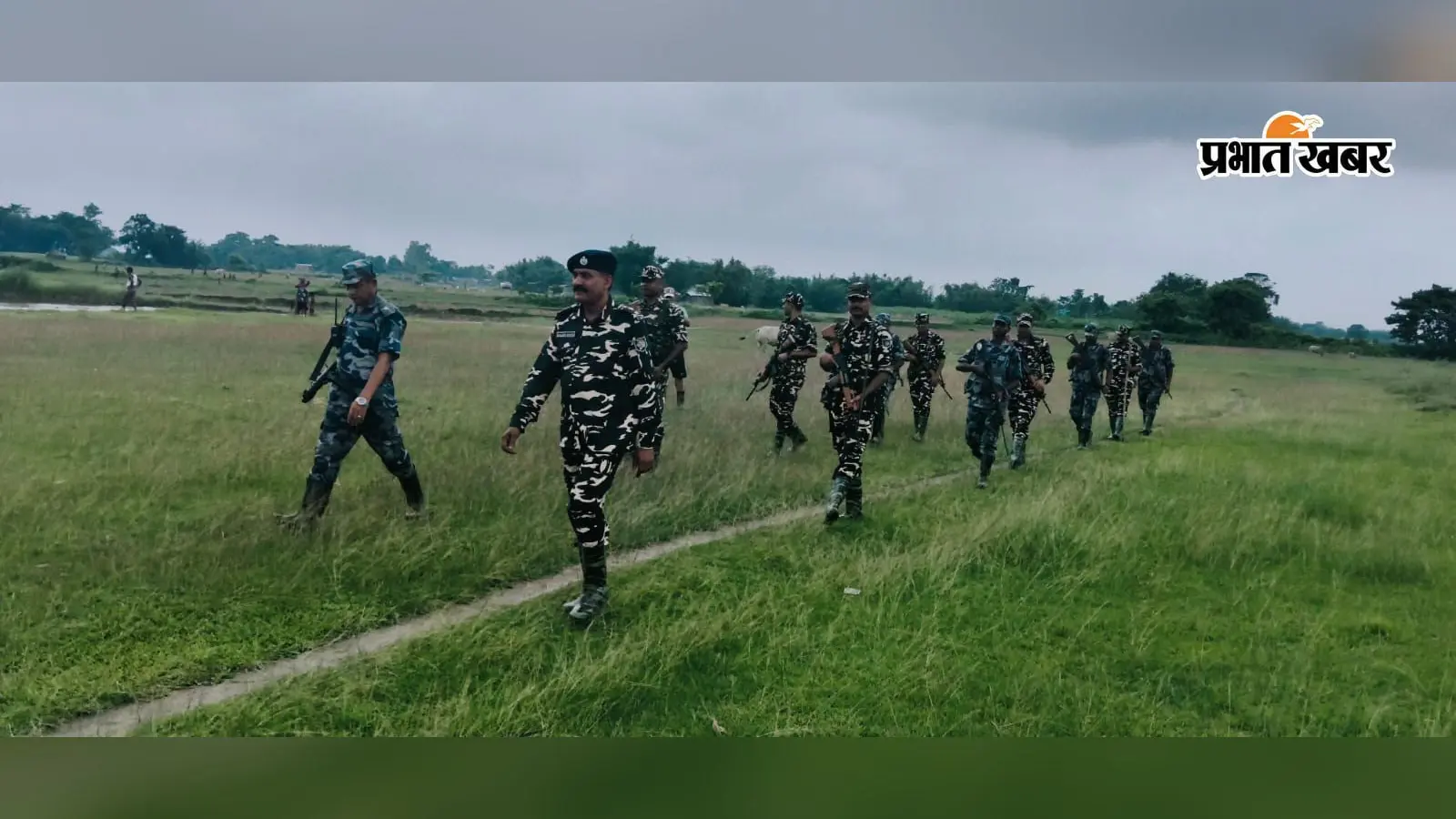 भारत-नेपाल सीमा पर एसएसबी व एपीएफ की संयुक्त गश्ती, तस्करी रोकने को बनी साझा रणनीति