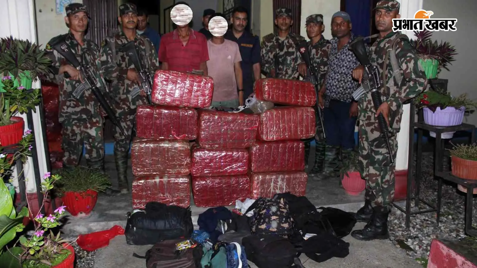 रक्सौल सीमा से सटे पर्सा नेशनल पार्क में नेपाली सेना की बड़ी कार्रवाई, 166 किलो गांजा जब्त