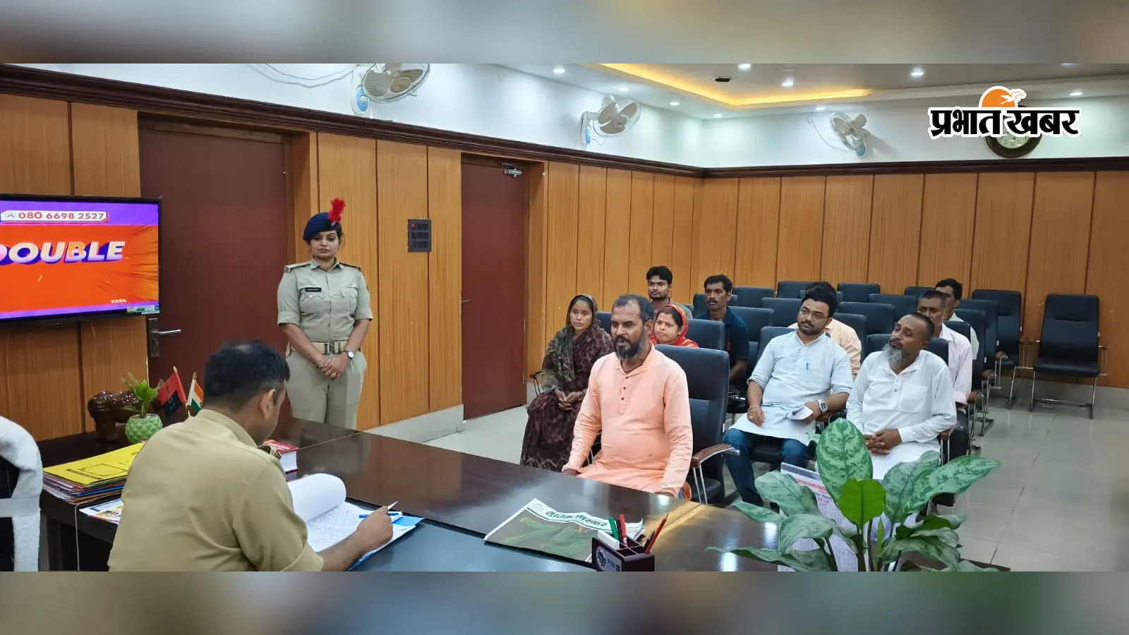 जनसुनवाई में एसपी ने सुनी लोगों की शिकायतें, त्वरित कार्रवाई का दिया निर्देश