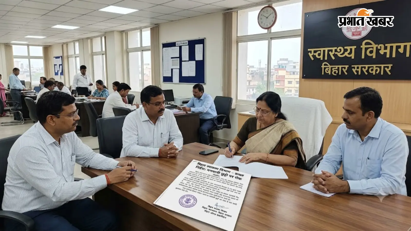 बिहार स्वास्थ्य विभाग सख्त, अब मनमानी छुट्टी पर लगेगी रोक, जारी हुए सख्त निर्देश