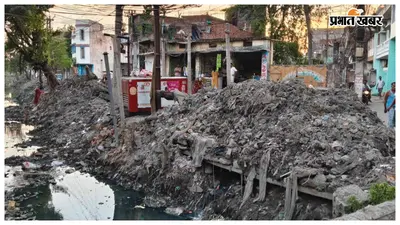 साठी-बेलवा नहर की सफाई ने खोली शहर की हकीकत, 5 हजार टन कचरा निकला, निगम पर उठे सवाल