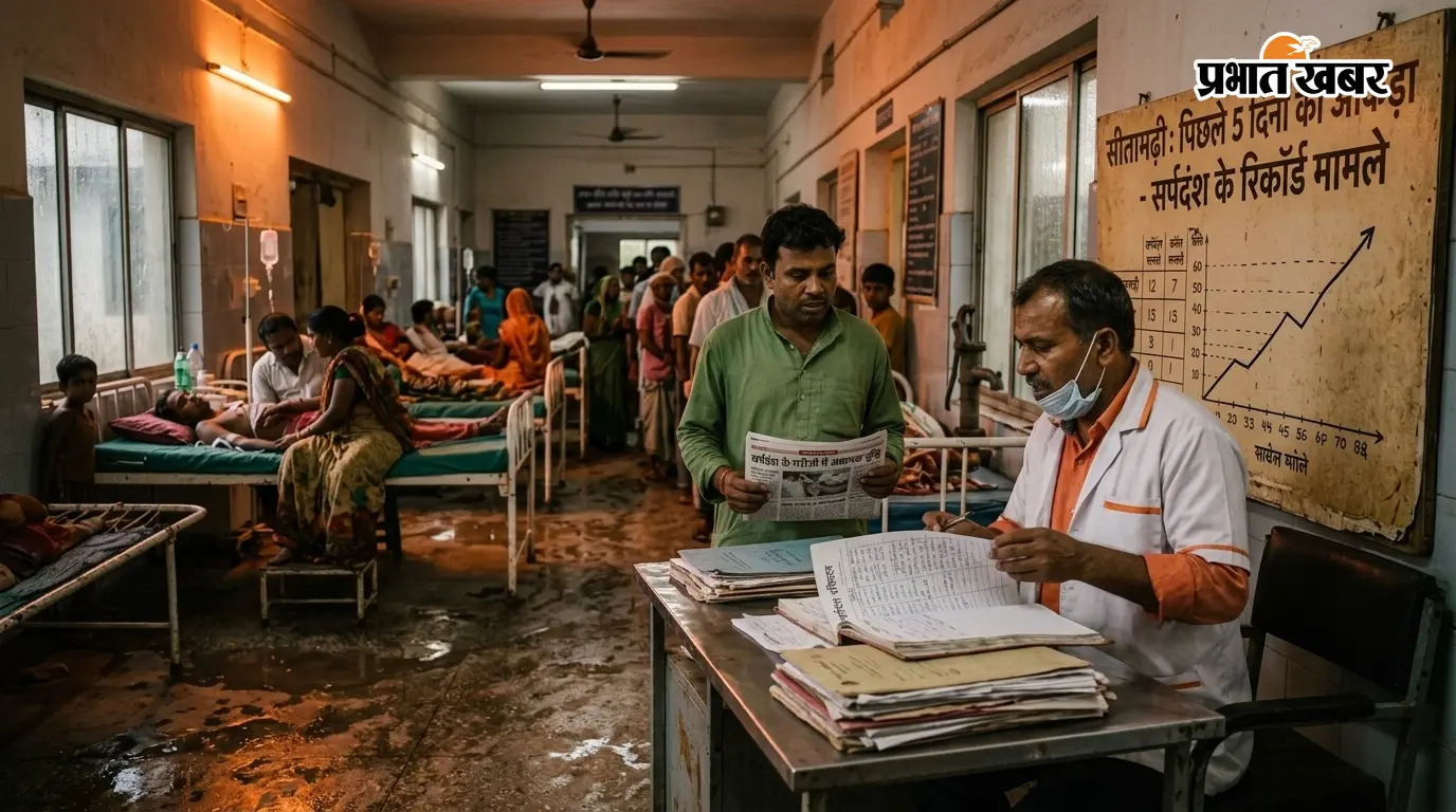 सीतामढ़ी में अचानक क्यों बढ़ी सर्पदंश के मरीजों की तादाद, पांच दिनों का आंकड़ा चौंका देगा