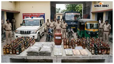 पश्चिम चंपारण में पुलिस का बड़ा अभियान, 7 वारंटी समेत 20 आरोपी गिरफ्तार