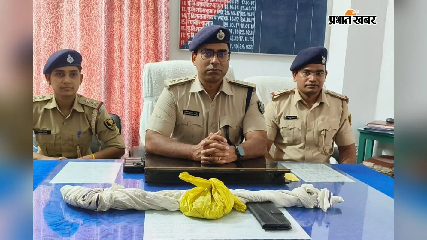 लगमा में पुलिस की छापेमारी, मास्केट, 9 कारतूस और 20 लीटर देशी शराब बरामद