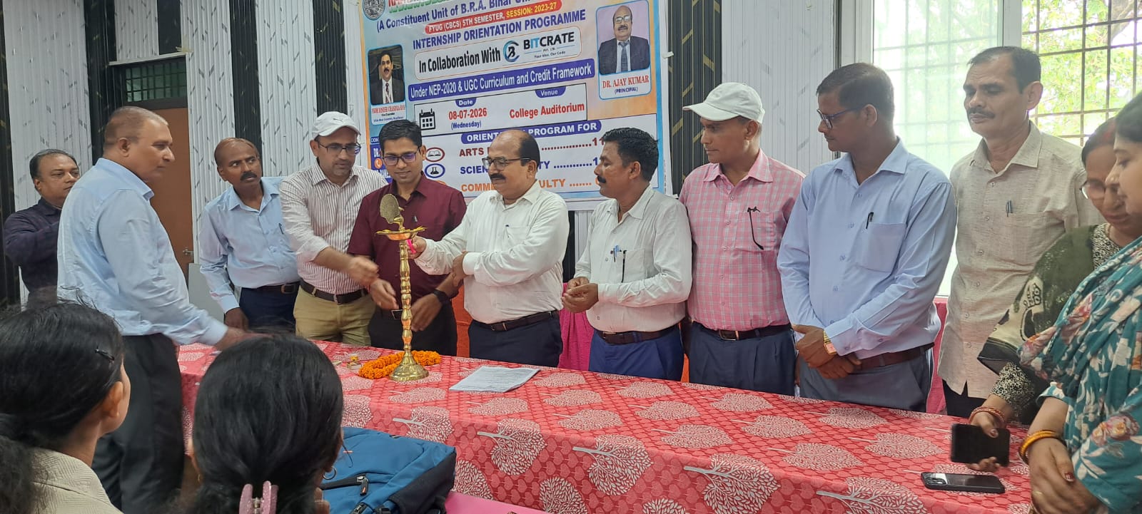 राजकीय डिग्री कॉलेज में 5वें सेमेस्टर के छात्रों के लिए इंटर्नशिप ओरिएंटेशन आयोजित