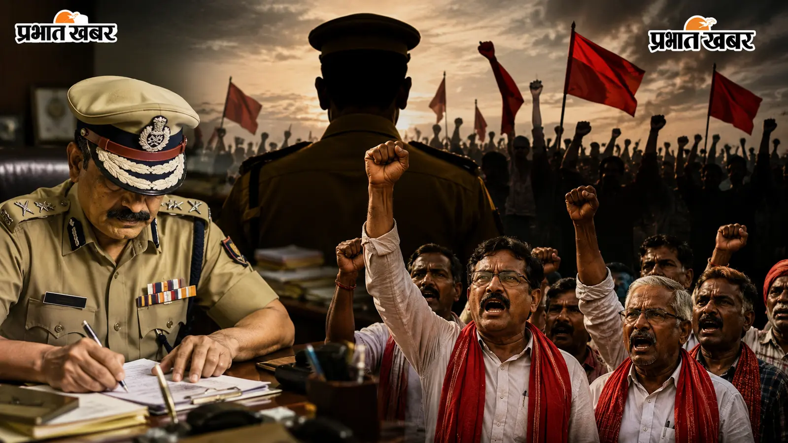 एसएसपी को गलत रिपोर्ट देने का आरोप, कार्रवाई नहीं हुई तो होगा बड़ा आंदोलन: भाकपा माले न्यू डेमोक्रेसी