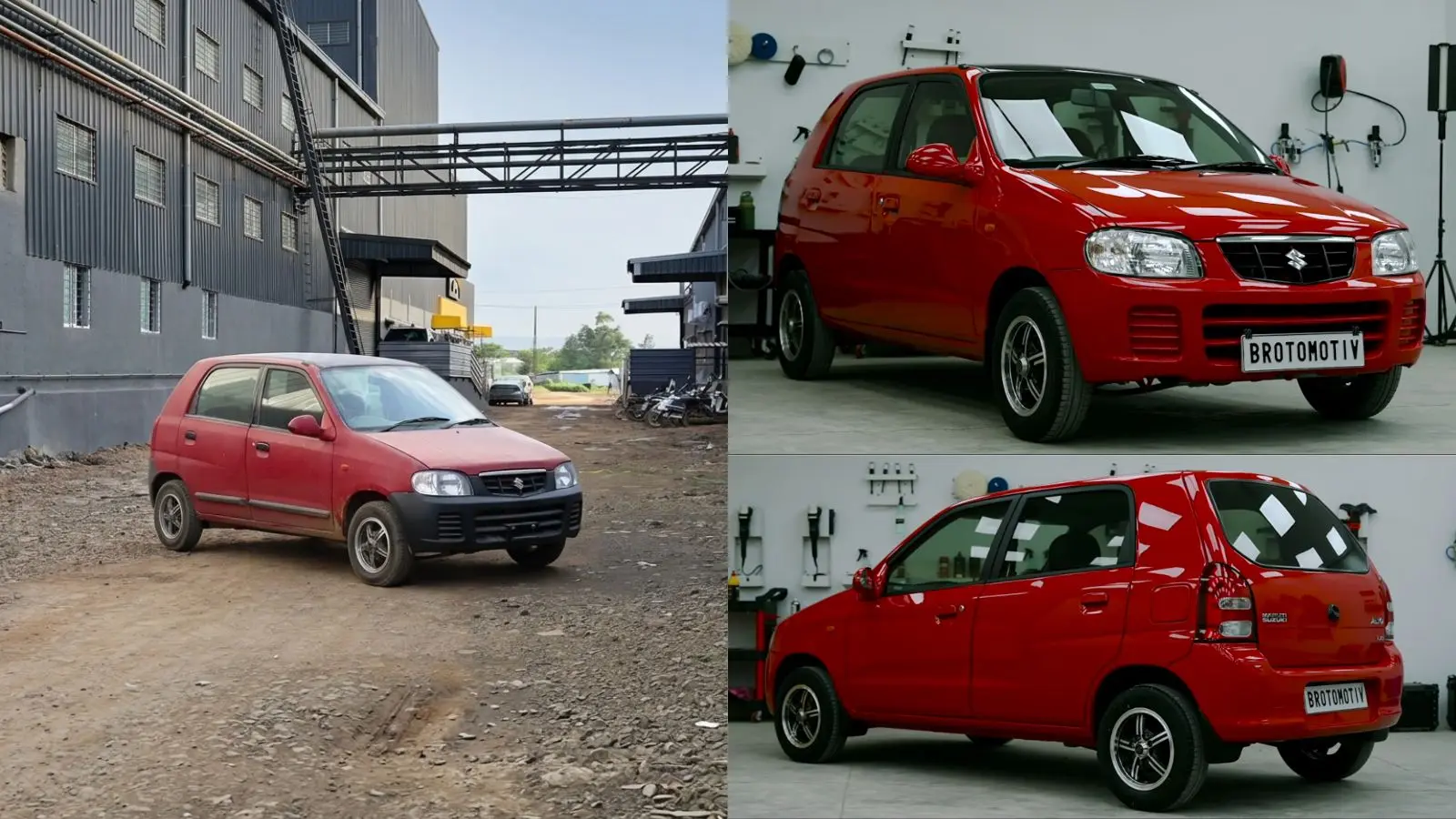 कबाड़ बन चुकी 19 साल पुरानी Maruti Alto बन गई शोरूम जैसी नई, देखें कैसे हुआ इसका कायाकल्प