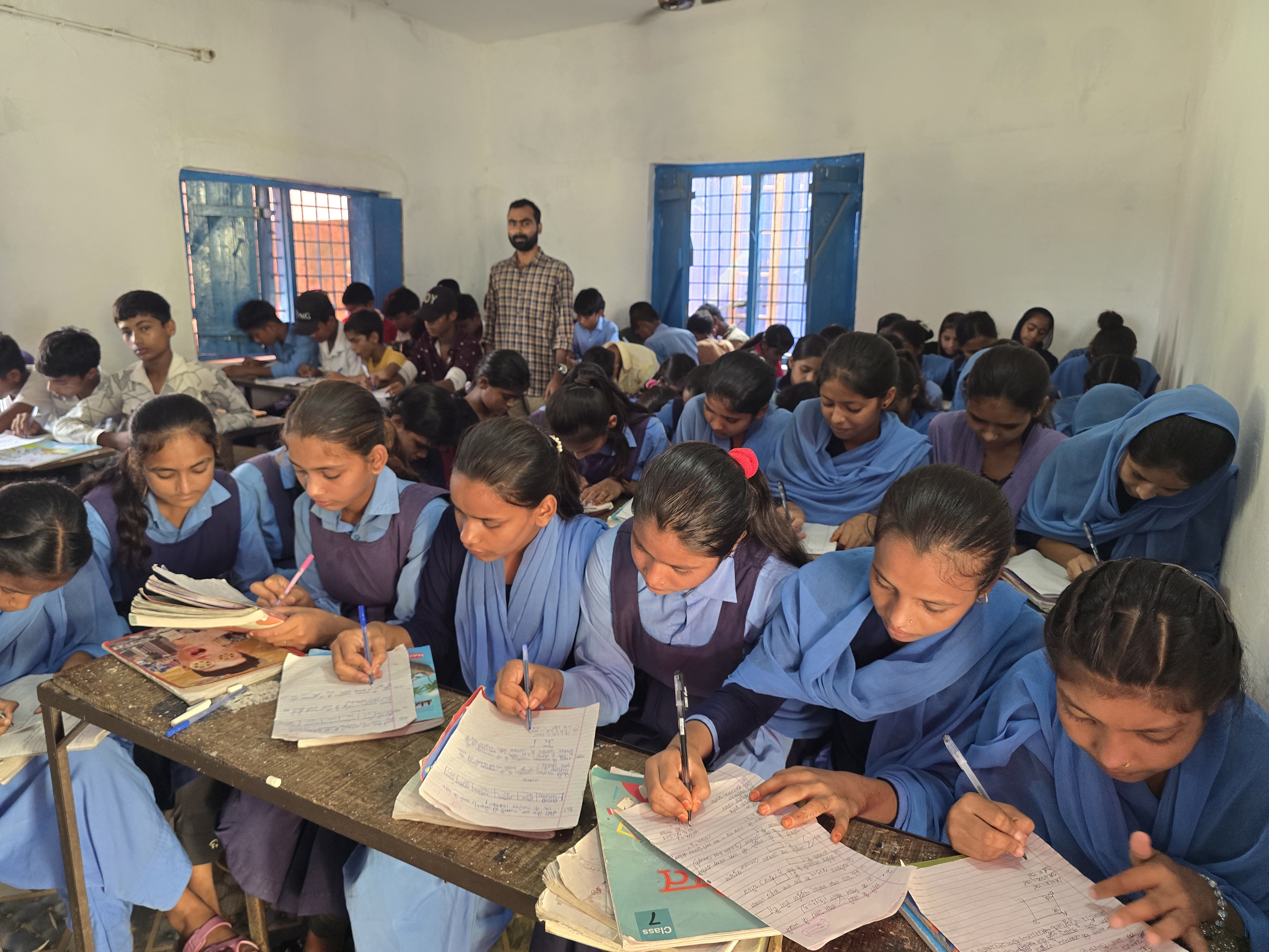 132 सरकारी स्कूलों में हुई गणित की परीक्षा, आठवीं के छात्रों ने कहा- इस बार पेपर रहा मुश्किल