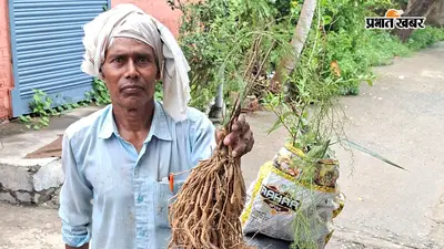 औरंगाबाद में साइकिल पर औषधीय खेती का संदेश, रामाधार मेहता बढ़ा रहे शतावर की खेती का प्रचार-प्रसार