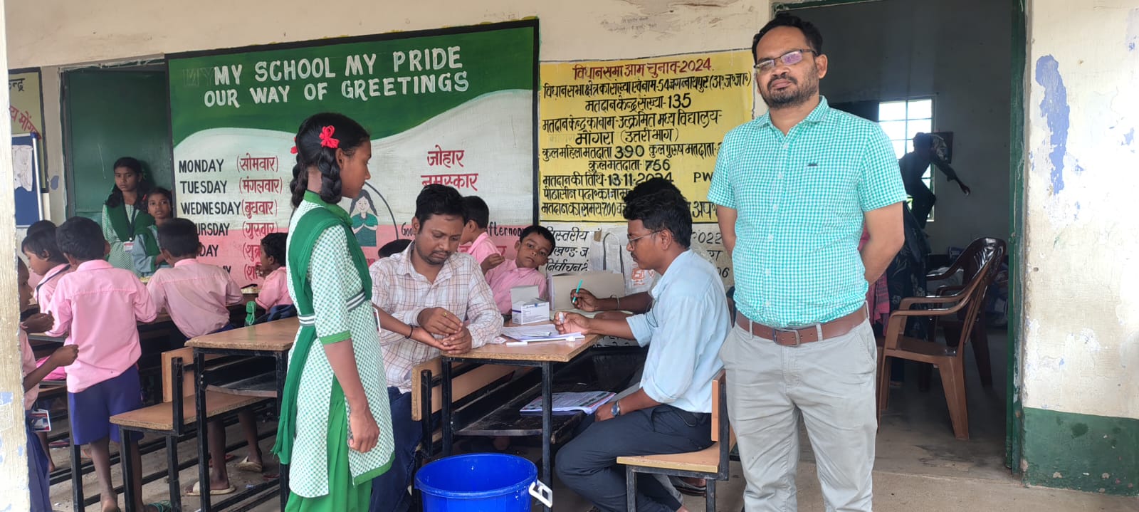मलेरिया के रोकथाम एवं बचाव के लिए शिविर का आयोजन
