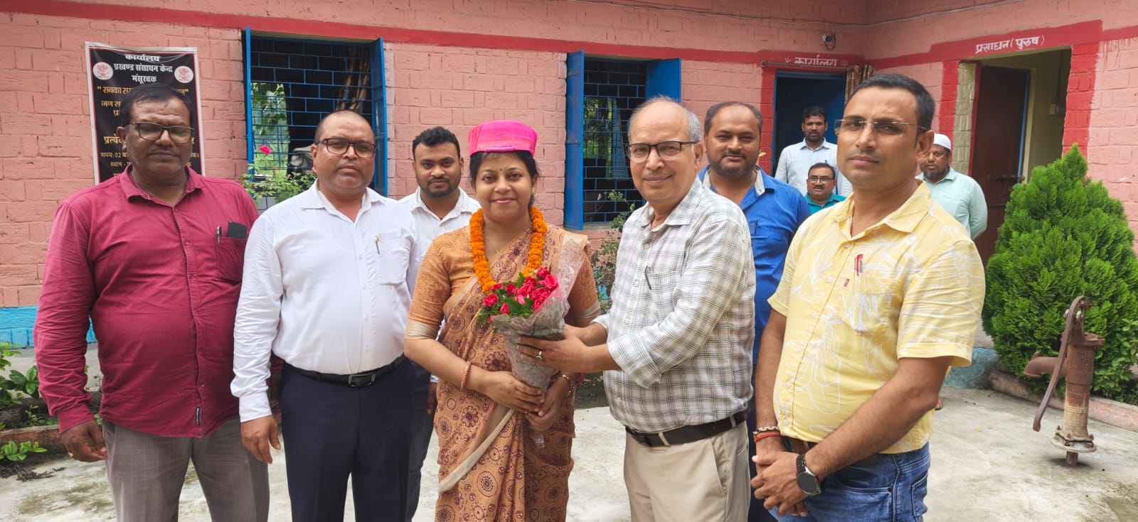 नये प्रखंड शिक्षा पदाधिकारी के रूप में बीपीआरओ किरण मंडल ने अतिरिक्त पदभार ग्रहण की