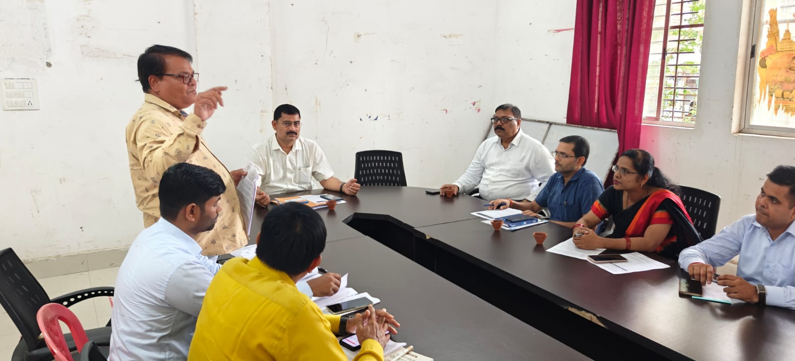 जेएफडब्ल्यूसीइ परीक्षा को लेकर केंद्राधीक्षकों को दिया प्रशिक्षण