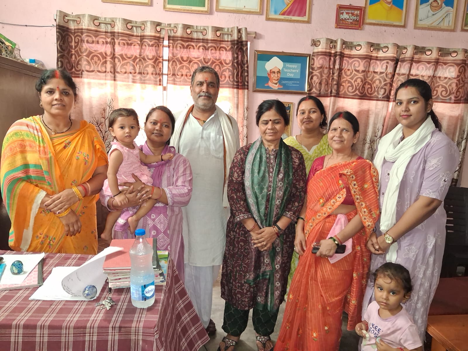 स्थानांतरित डीपीओ नीलम राज को विद्यालय परिवार ने दी विदाई