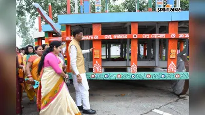 रांची के जगन्नाथपुर मंदिर पहुंचे केंद्रीय मंत्री संजय सेठ, रथ मेला की तैयारियों का किया निरीक्षण, अफसरों को दिए सख्त निर्देश