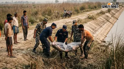 सीतामढ़ी बॉर्डर से सटे नेपाल के रौतहट में गंडक नहर के गड्ढे से महिला का शव बरामद