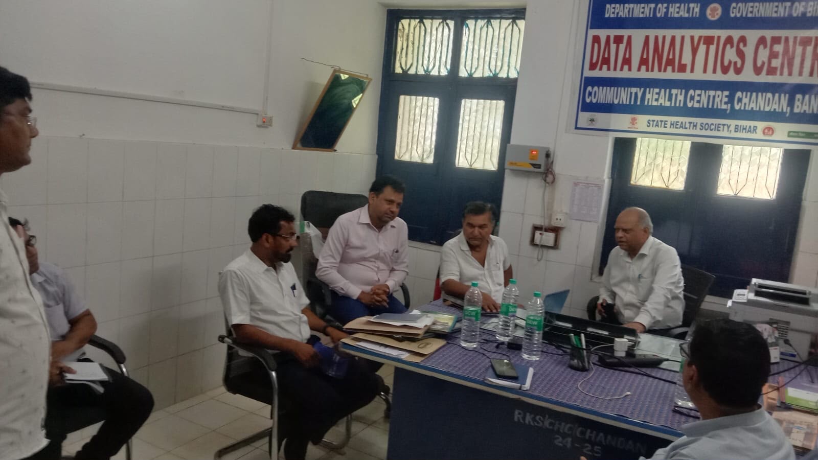 स्वास्थ्य विभाग के आरडीडी व सिविल सर्जन ने चांदन सीएचसी का किया निरीक्षण
