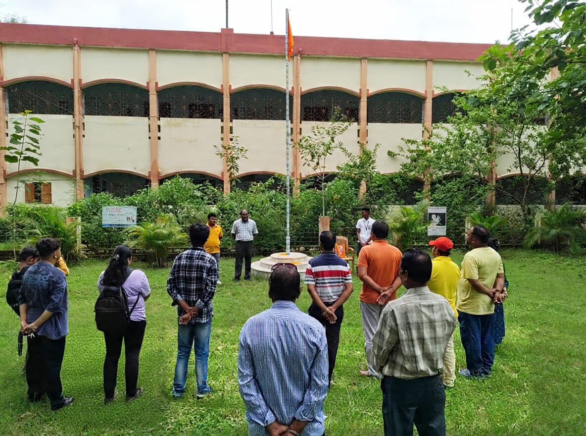 देशबंधु महाविद्यालय चित्तरंजन में मना एबीवीपी का पहला स्थापना दिवस (फो-215)