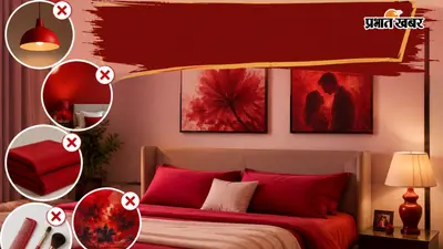 बेडरूम में भूलकर भी न रखें लाल रंग की ये 5 चीजें, दांपत्य जीवन में बढ़ सकता है तनाव