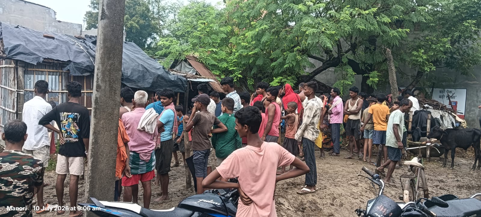 सहरसा में घर पहुंचने के कुछ घंटे बाद युवक की मौत, हत्या की आशंका से गांव में हड़कंप