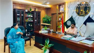 झरिया की जनसमस्याओं पर विधायक रागिनी सिंह ने डीसी से की मुलाकात, भू-धंसान, सड़क और पेयजल के मुद्दे उठाए
