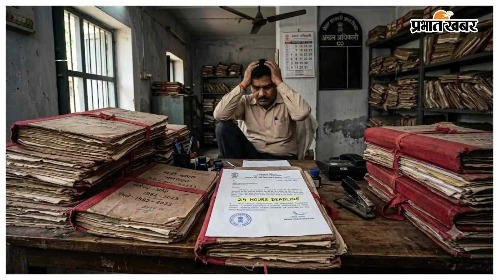 जमीन रिकॉर्ड में बड़ी गड़बड़ी, 8 अनियमितताएं मिलने पर सीओ से 24 घंटे में मांगा जवाब