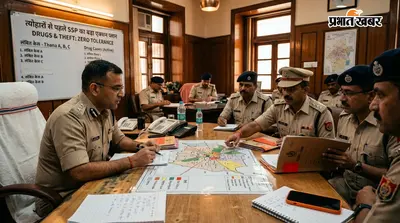 त्योहारों से पहले SSP का बड़ा एक्शन प्लान, लंबित केस, ड्रग्स और चोरी पर सख्त निर्देश