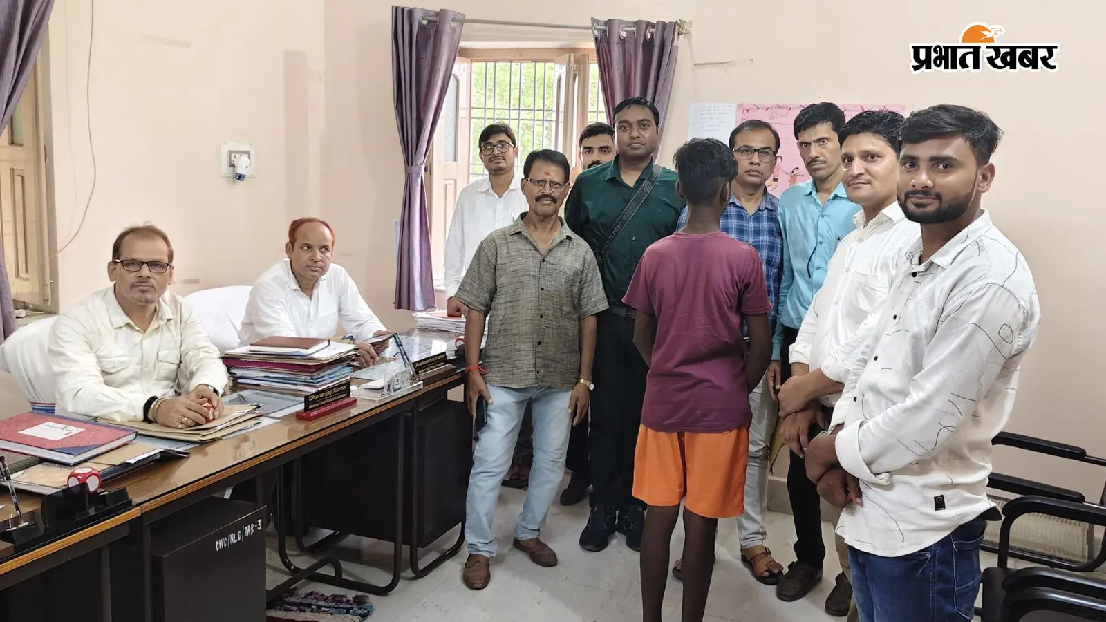 नालंदा में बाल श्रम के खिलाफ विशेष अभियान, प्रतिष्ठान से मुक्त कराया गया बाल श्रमिक