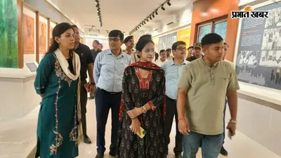 नालंदा : CM सम्राट चौधरी के संभावित दौरे से पहले राजगीर पहुंचीं DM, आर्ट गैलरी के लंबित कार्य जल्द पूरा करने का दिया निर्देश