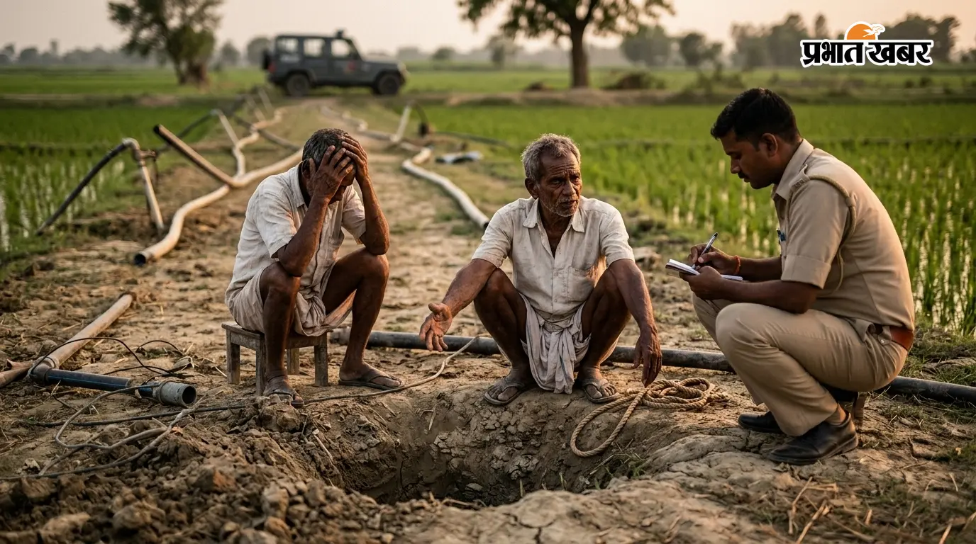 सीतामढ़ी के रीगा में चोरों का तांडव, एक ही रात तीन किसानों के पंपसेट हुए चोरी