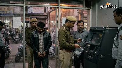 एटीएम में चिप लगाकर हाईटेक ठगी, मशीन में फंसा देता था पैसा, मास्टरमाइंड गिरफ्तार