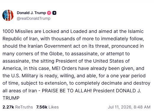 Trump Truth Social