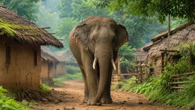 गढ़वा में जंगली हाथी का कहर, अधेड़ को पटक-पटक कर मार डाला