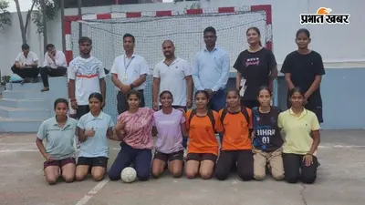 एबीवीपी के 78वें स्थापना दिवस पर हैंडबॉल प्रतियोगिता, विवेकानंद और रानी लक्ष्मीबाई टीम बनी विजेता