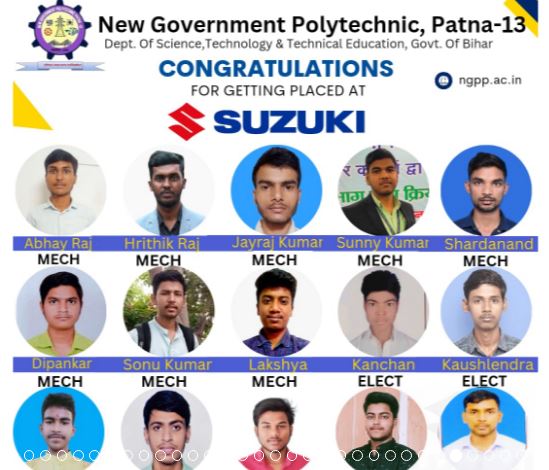 New Government Polytechnic College Patna Placement Picture