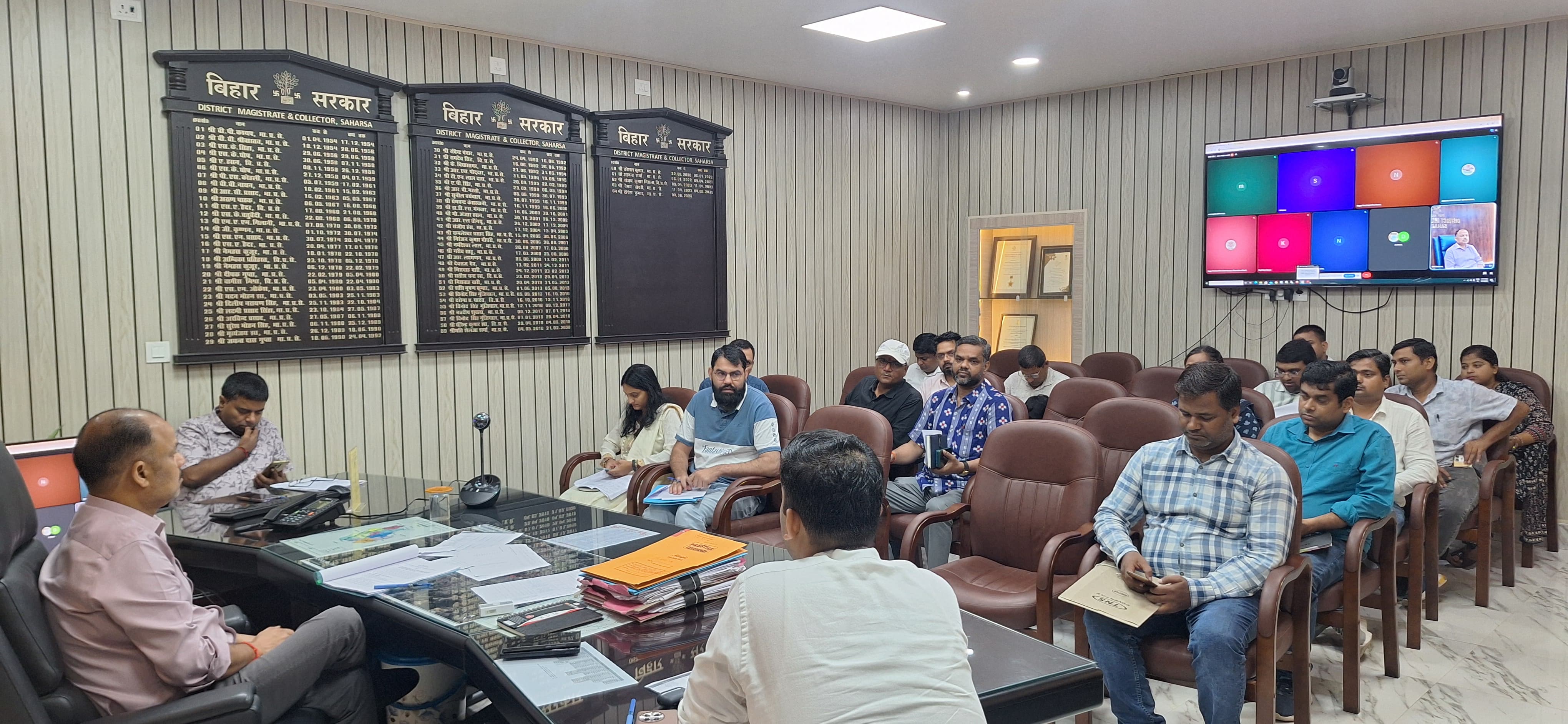सात निश्चय योजनाओं के क्रियान्वयन में लापरवाही या शिथिलता स्वीकार नहीं