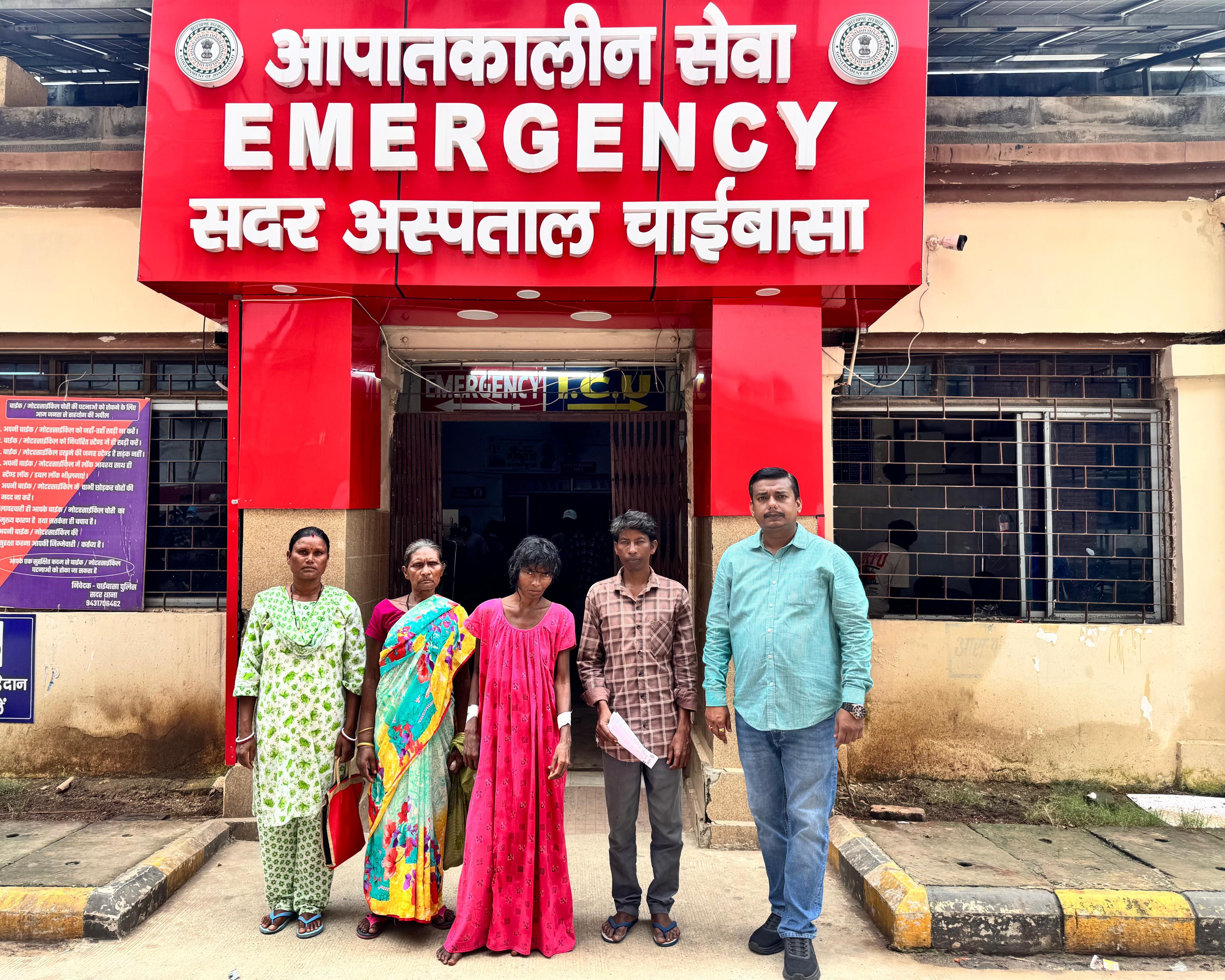त्रिशानु राय की तत्परता से भटकी महिला सुरक्षित लौटी अपने घर