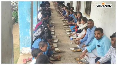 छिपकली प्रकरण के बाद माधोपुर स्कूल में फिर सामान्य हुआ मिड डे मील, 436 बच्चों ने किया भोजन