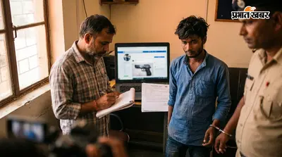 सोशल मीडिया पर पिस्टल की फोटो पोस्ट करना पड़ा महंगा, आरोपी गिरफ्तार