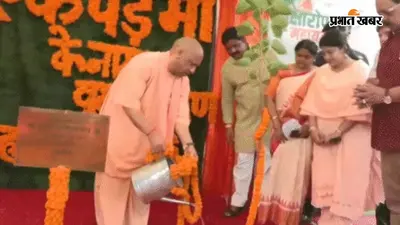 पूरे यूपी में आज लगेंगे 35 करोड़ पौधे, गोरखपुर से CM योगी ने हरियाली अभियान का किया शुभारंभ
