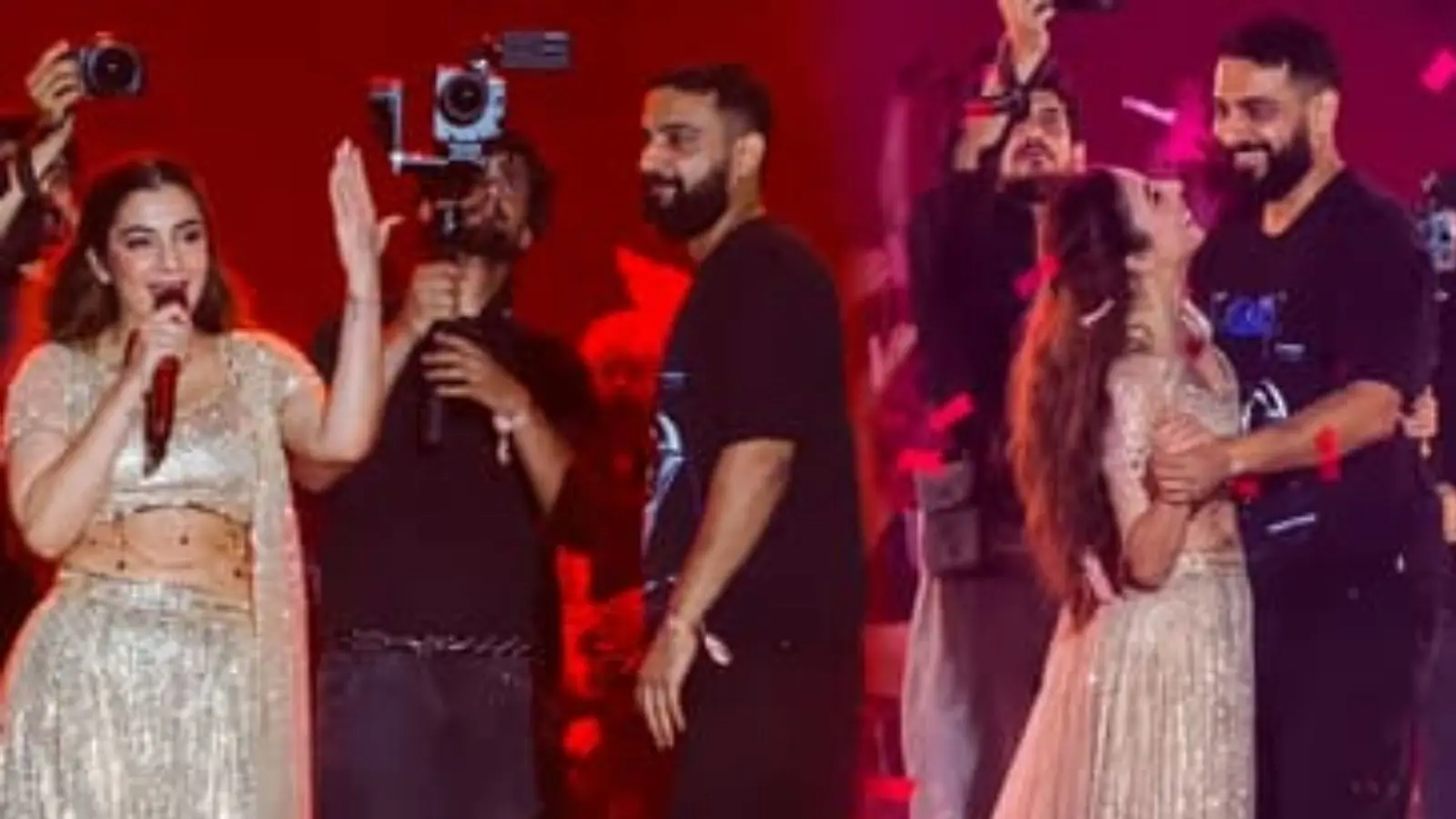 Jasmine Sandlas Engaged: 'धुरंधर' की सिंगर जैस्मिन सैंडलस हुईं इंगेज, लाइव कॉन्सर्ट में डायमंड रिंग फ्लॉन्ट कर मंगेतर से मिलवाया